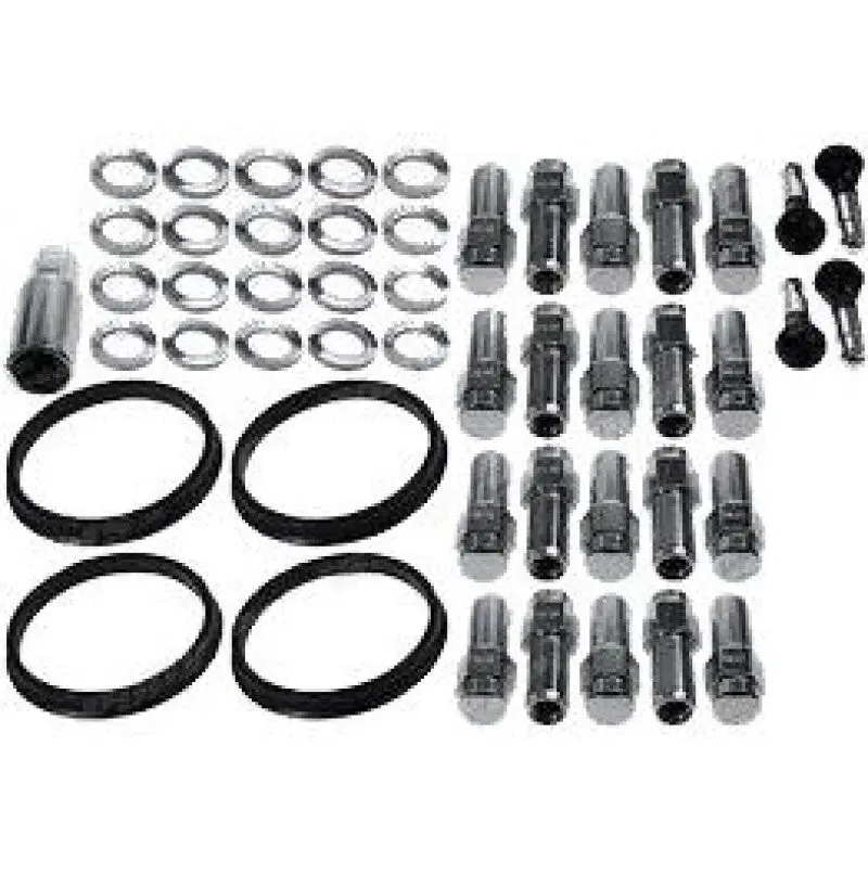 Race Star 14Mmx1.50 Cts-V Closed End Deluxe Lug Kit - 20 Pk 1