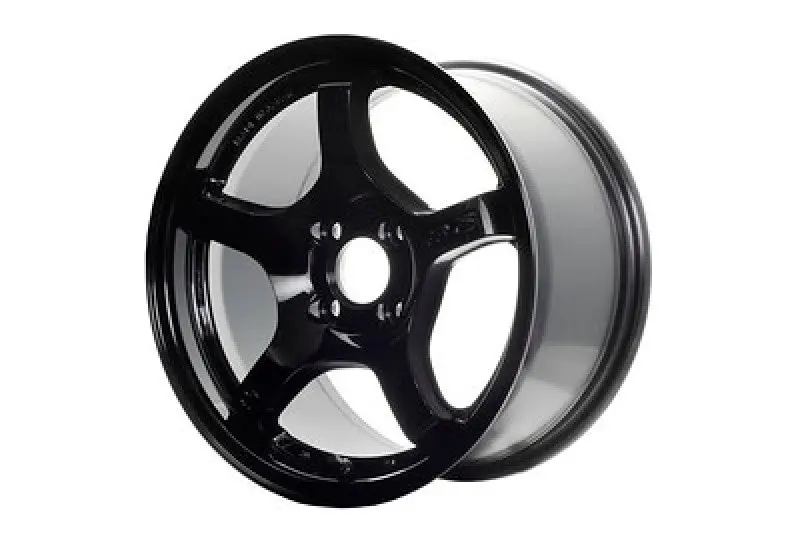 Gram Lights 57Cr 18X9.5 +38 5-120 Glossy Black Wheel 1