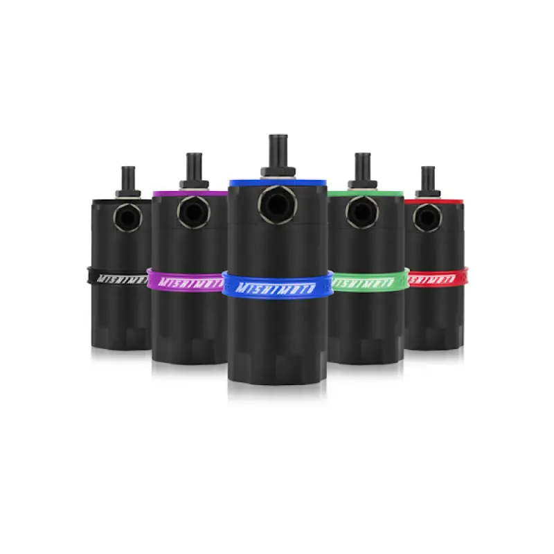 Mishimoto Universal Baffled Oil Catch Can - Blue 1