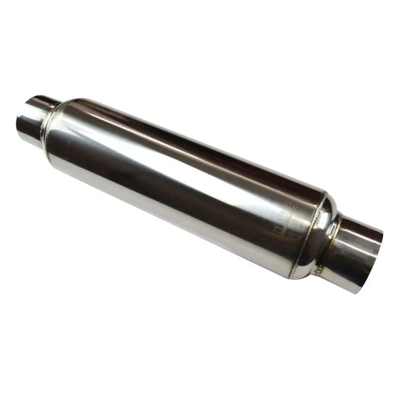 Kooks Universal 3In Round Muffler 14In Long. Pol Ss 1