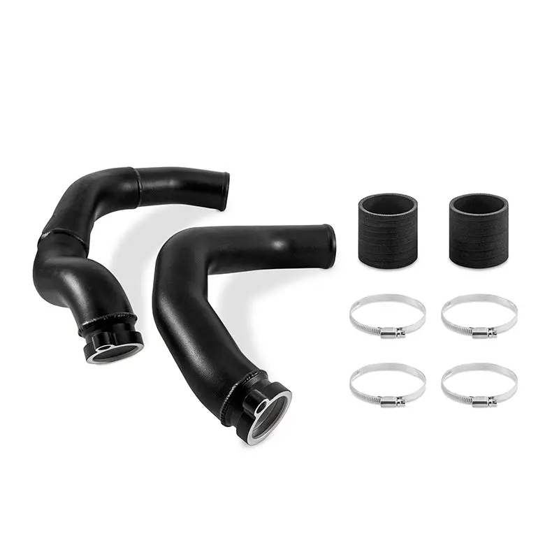 Mishimoto 2015+ Bmw F8x M3/M4 Charge Pipe Kit - Wrinkle Black 1