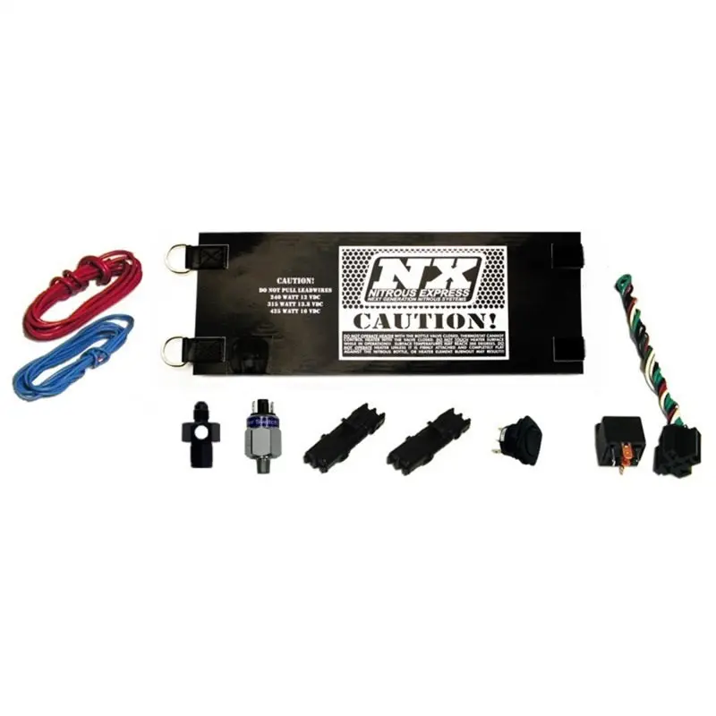 Nitrous Express Heavy Duty Fully Automatic Bottle Heater (Excl. Pressure Guage 4An) 14Amps 1