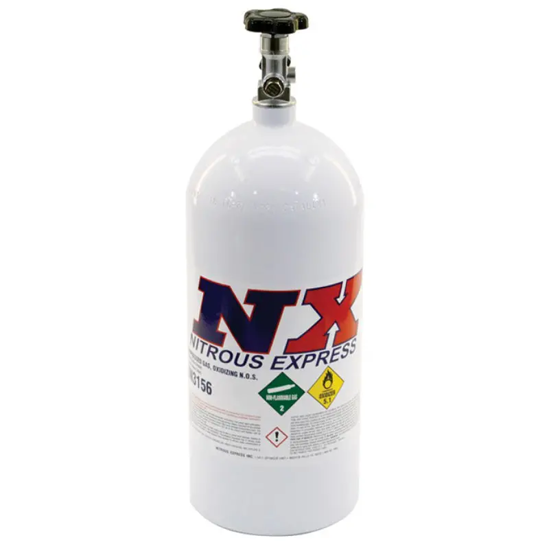 Nitrous Express 10Lb Bottle W/Mainline Valve (6.89 Dia X 20.19 Tall) 1
