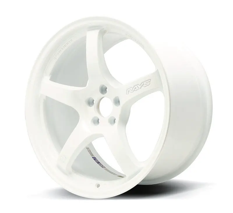 Gram Lights 57Cr 18X9.5 +38 5X100 Ceramic White Pearl Wheel 1