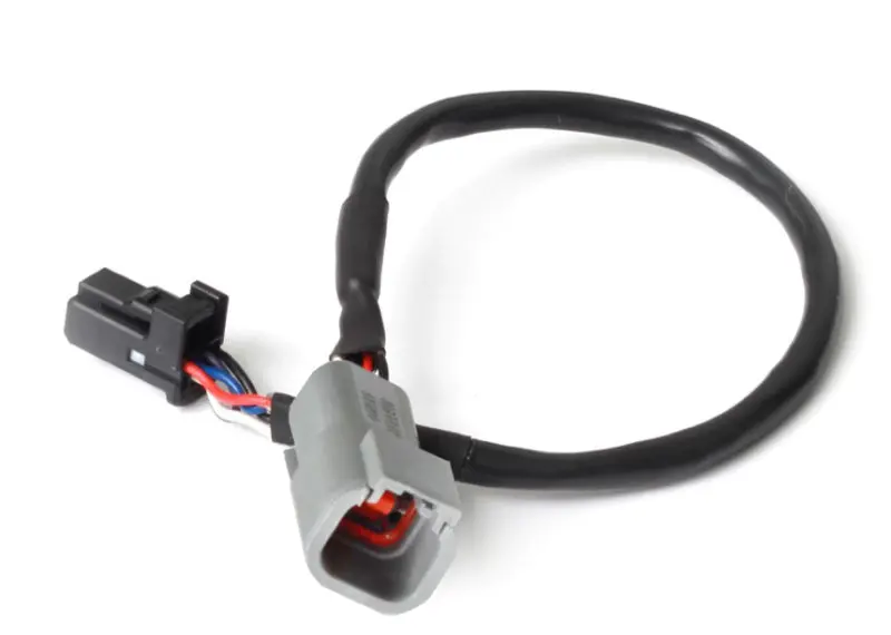 Haltech 3In Can Adaptor Cable Dtm-4 Female Receptacle/Socket To 8 Pin Black Tyco 1