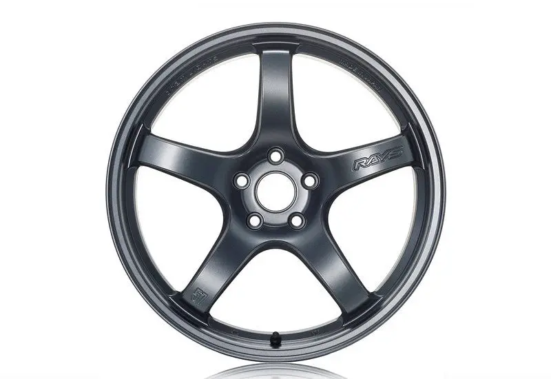 Gram Lights 57Cr 18X9.5 +38 5X114.3 Gun Blue 2 Wheel 1