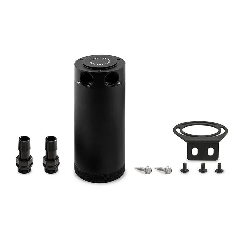 Mishimoto 2-Port Universal Xl Baffled Catch Can - Black 1
