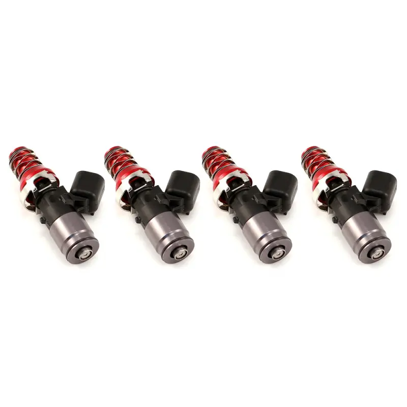 Injector Dynamics 2600-Xds Injectors - 48Mm Length - 11Mm Top - Wrx Bottom Adapter (Set Of 4) 1