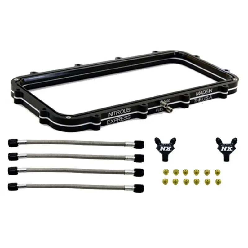 Nitrous Express Holley High Ram Plenum Nitrous Plate Conversion 1
