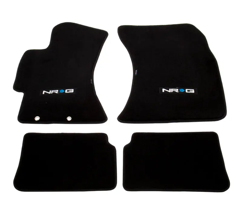 Nrg Floor Mats - 2009-2011 Subaru Impreza Wrx/Sti (Nrg Logo) - 4Pc. 1