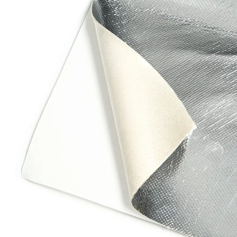 Mishimoto Aluminum Silica Heat Barrier W/ Adhesive Backing 24In X 24In 1
