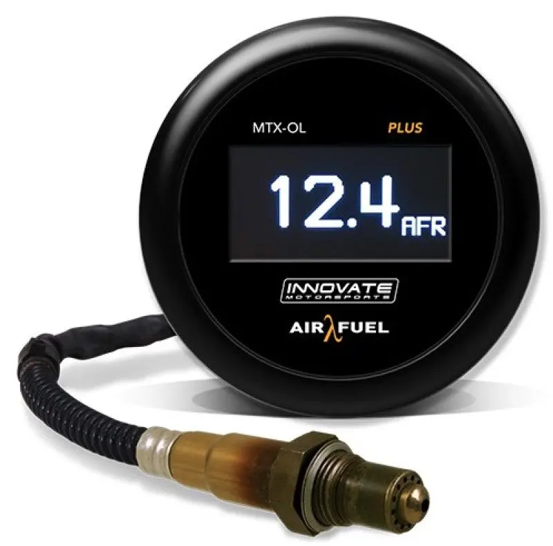 Innovate Mtx-Ol Plus Wideband Digital Air/Fuel Ratio Oled Gauge Kit 8Ft W/O2 Sensor 1